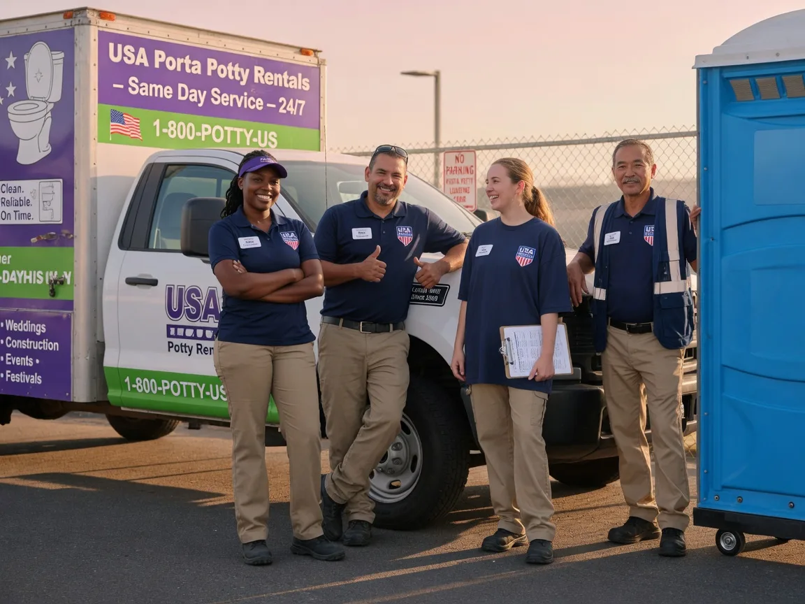 Porta Potty Rental company in Russellville, OH