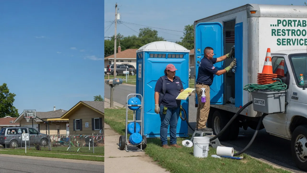 Portable Toilet Rental in Russellville, OH near me